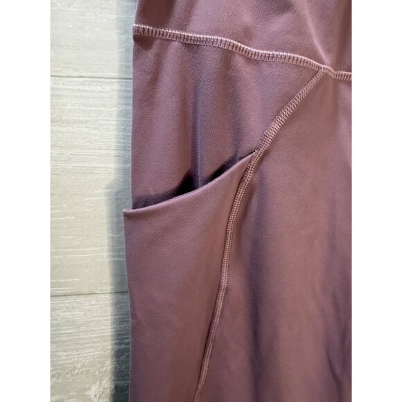 Zella Womens High-Waist Pocket‎ Leggings Mauve Athletic Activewear - Picture 7 of 8